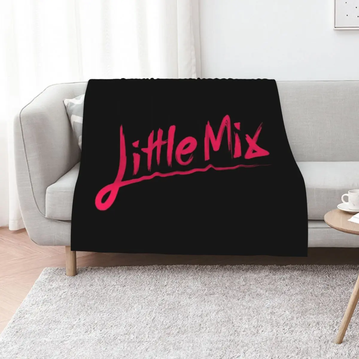 little mix girls band little whitney houston whitney ho Throw Blanket Sofa Throw Travel funny gift Kid'S Blankets