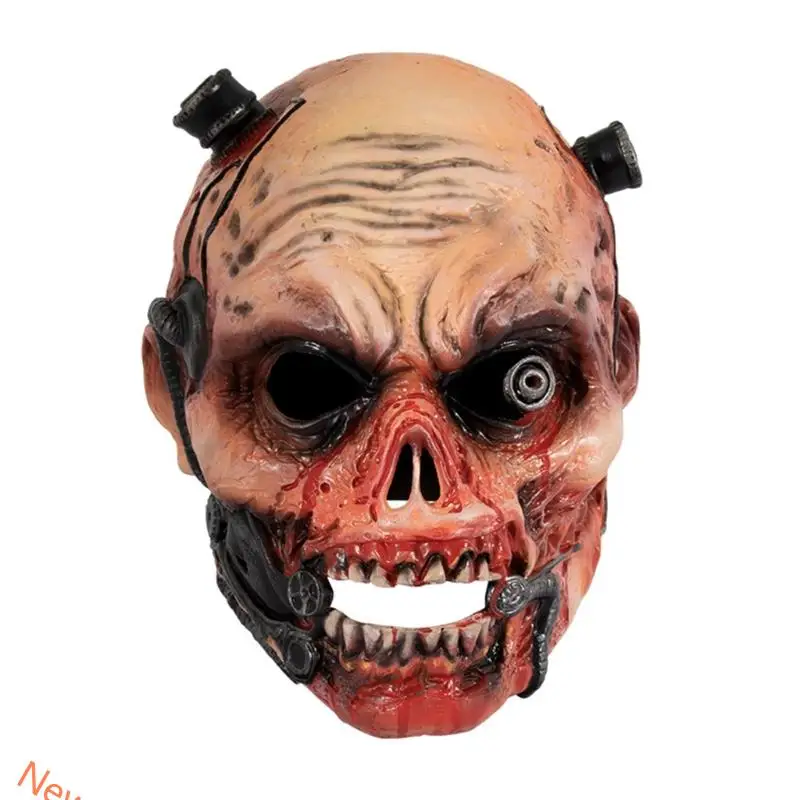 

Vampires Mask Zombied Head Mask for Adult,Scary Horror Horrific Demons Monsters Mask Halloween Cosplay