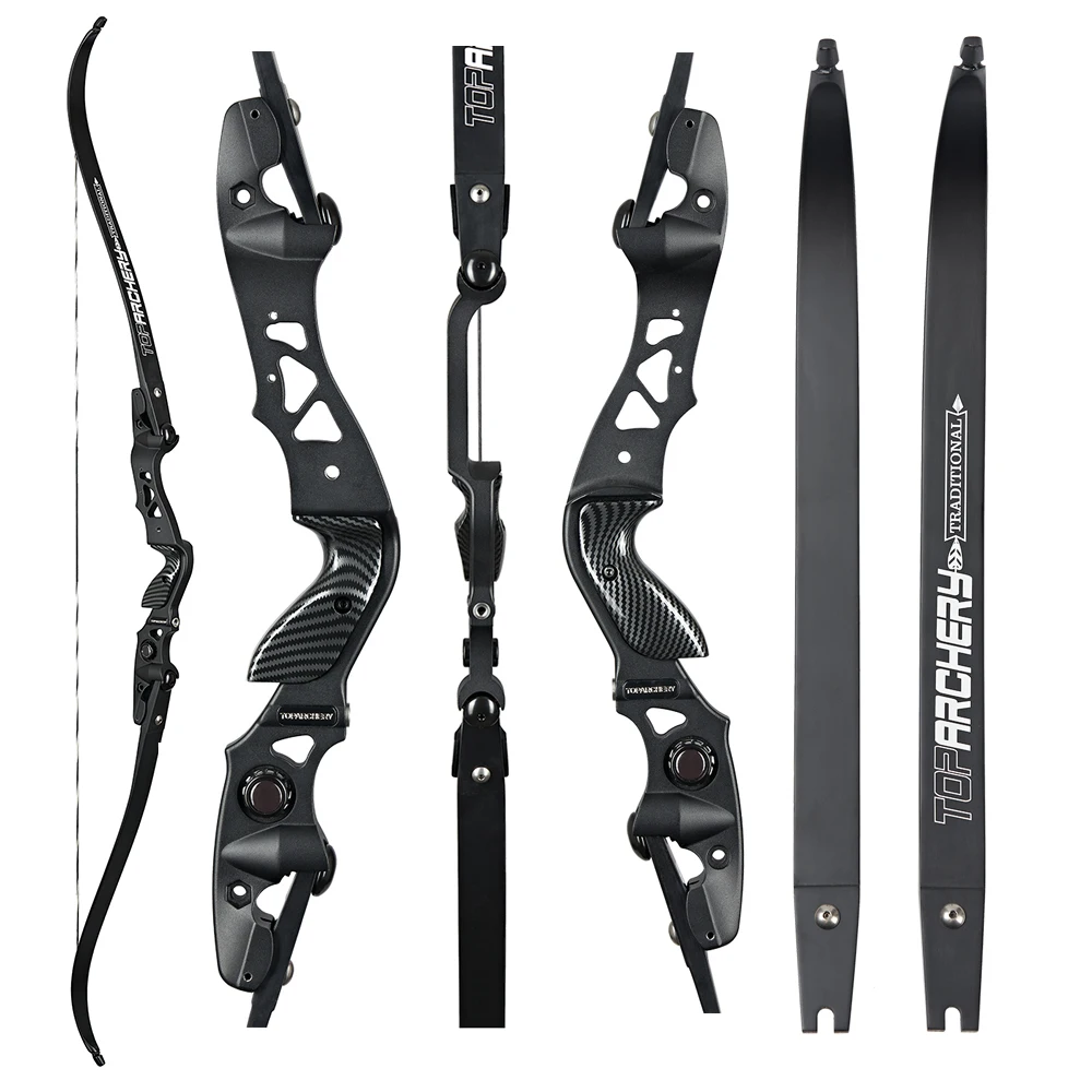Toparchery 1 Pair ILF Bow limbs 25-60lbs Bow Piece For Right Hand Takedown Hunting Bow Shooting Accessories