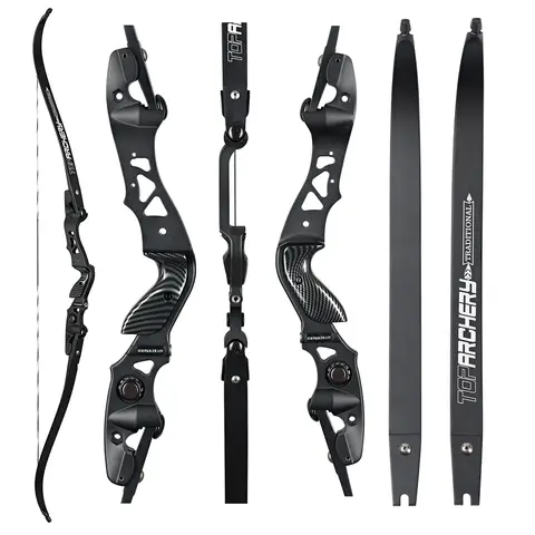 Toparchery ILF 활 팔다리, 오른손 테이크 다운 사냥 활 사격 액세서리, 25-60lbs, 1 쌍