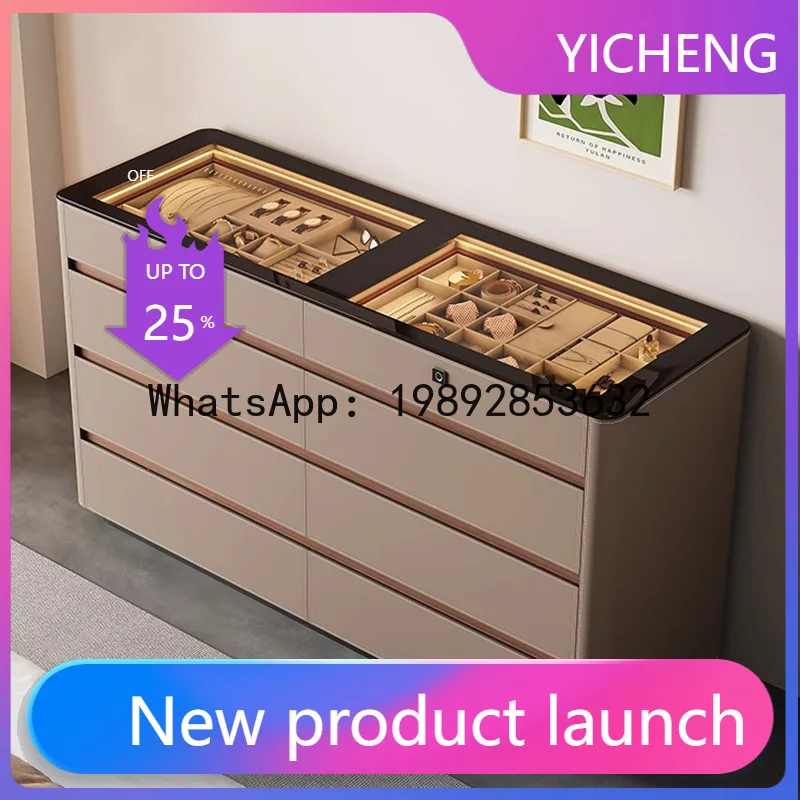 

Hys bedroom storage cabinet cloakroom jewelry display cabinet