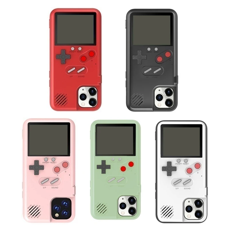 36 Classic Retro Gameboy Phone Case for IPhone 13 14 15 Pro Max 12 Mini 11 XR X 8 Plus SE 2020 IPone 15Pro 14Pro Game Boy Cover