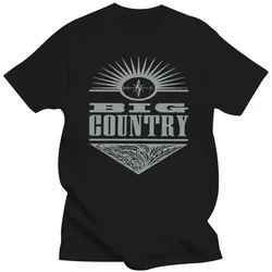 Men Cotton T-shirt New Men's Big Country Scottish Rock Band Stuart Adamson Round Neck T shirt harajuku graphic oversized