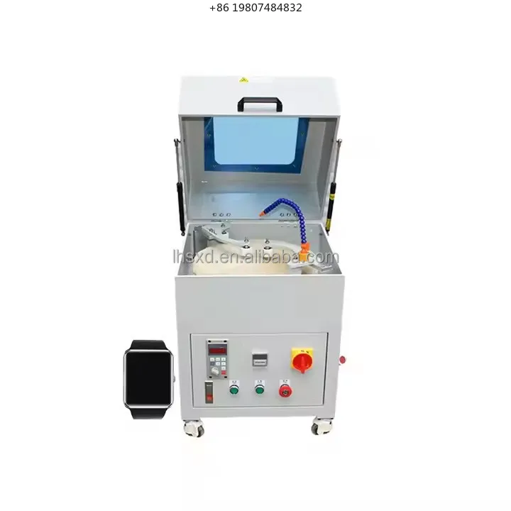 Multi-Function Mobile Phone Screen Polishing Machine, Front Back Glass Scratch Removal Grinding for Repair Shop