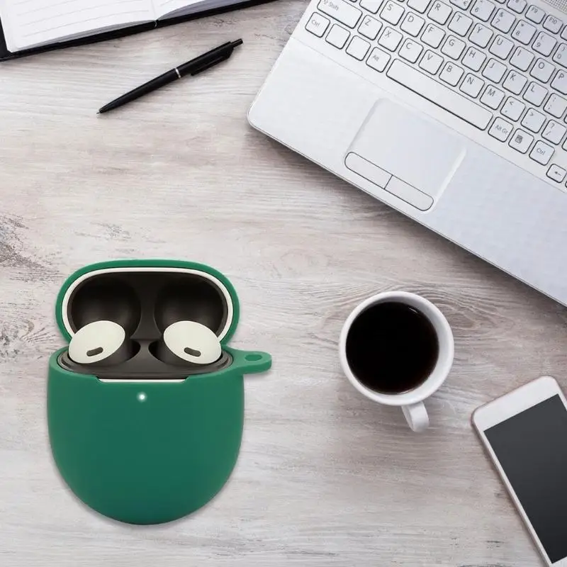 U2JE Case Cover Silicone Protective Skin for Earbuds Earphones Charging Box Protective Earphone Case Cover