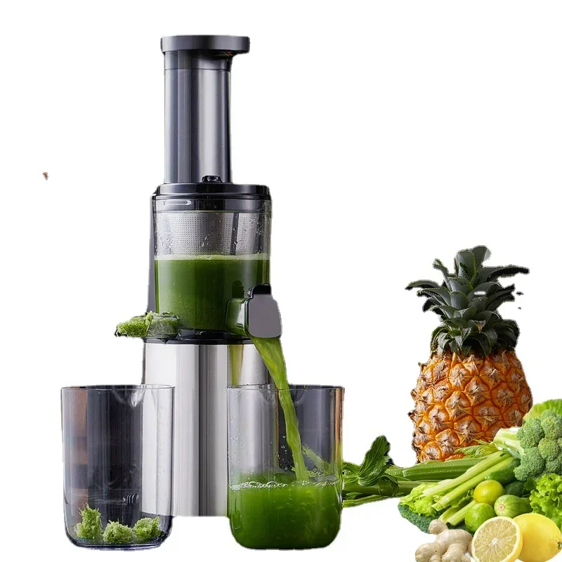 Electric Slow Juicer Multifunctional Fruit Vegetable Blender Uice Extractor Screw Electric Citrus Press