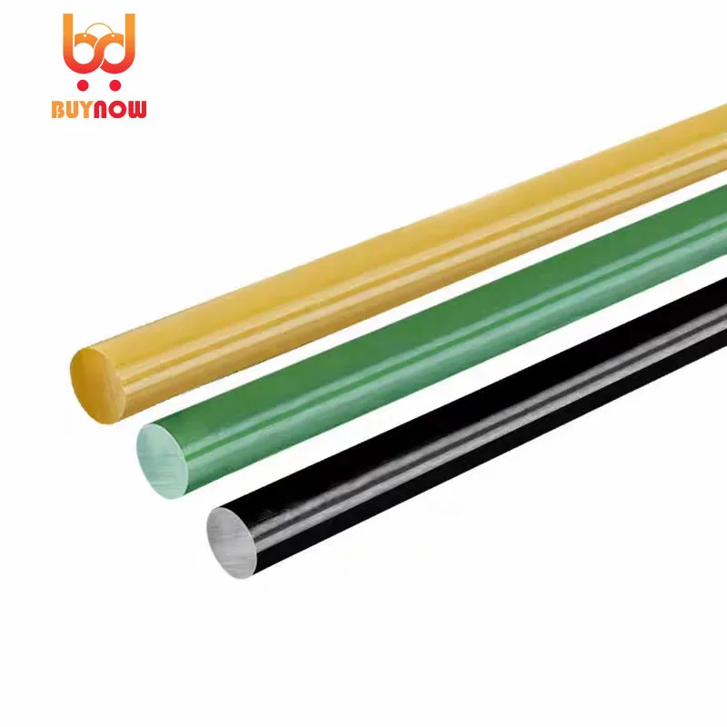 Yellow Fiberglass Round Rod 25cm 50cm 1-meter-long Fiber Rod Insulated Resin Rod DIY Handmade Hard Rod Processing Customization
