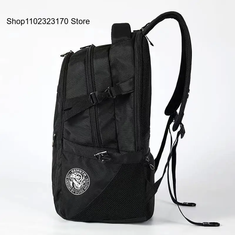 40L Travel Bag College School Bag Swiss-Multifunctional 15.6 Inch Laptop Backpack Durable Nylon Water Resistant Bags