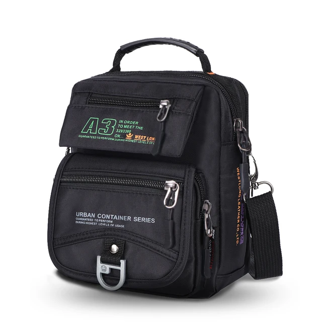 Taktyczna męska torba nylonowa Outdoor Army Wielofunkcyjna torba podróżna Wodoodporny telefon na ramię Wojskowe kieszenie Crossbody 3705