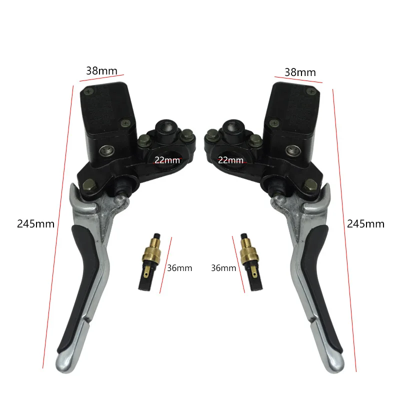 Motorcycle Rear Brake Clutch Master Cylinder Reservoir Left and Right Levers for Yamaha YQ50 Aerox MBK Nitro 1997-2013