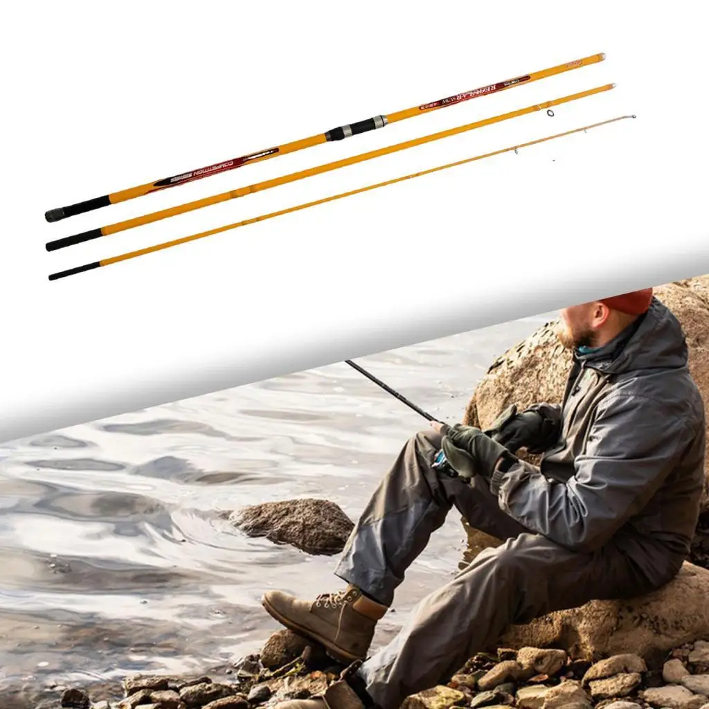 

Fishing Rod 3 Sections 4.2M Practical Ultralight Fishing Gear Casting Rod