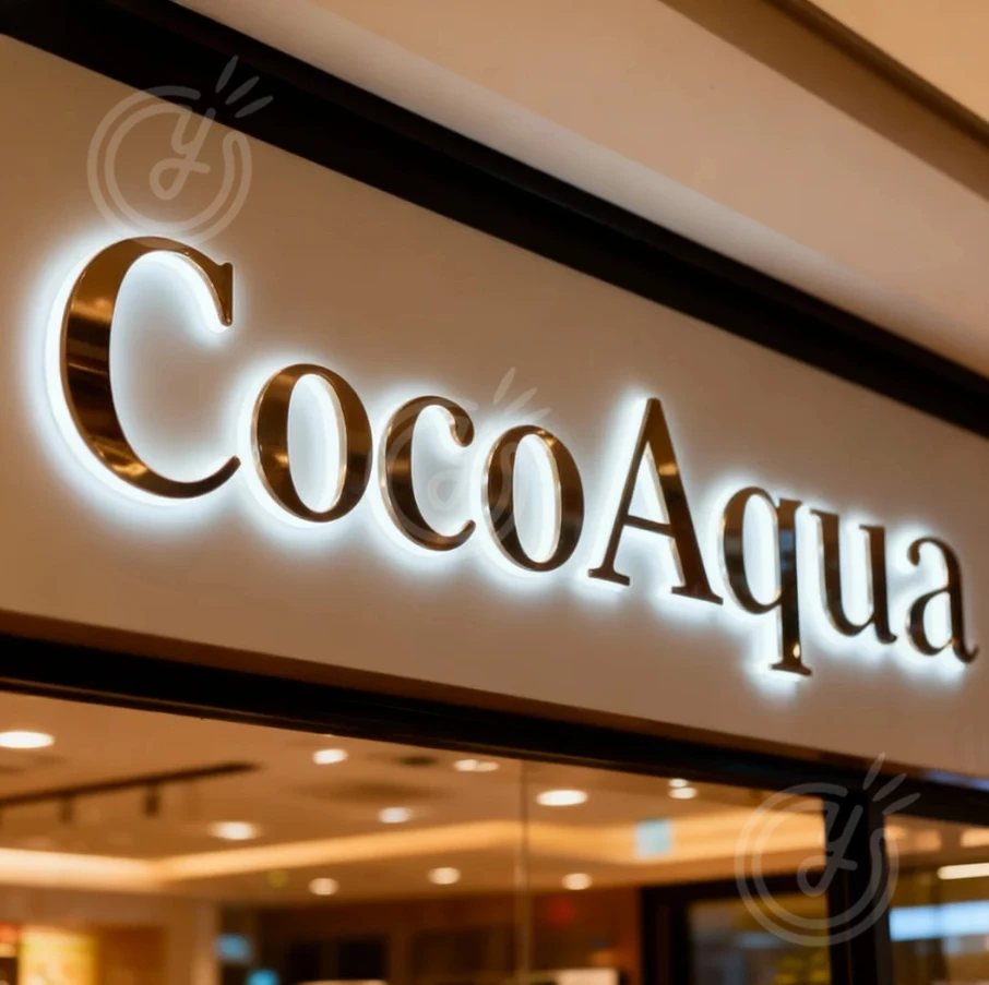 Custom Neon Light Business Logo Metal Sign Letters Luminous Acrylic Signs Advertising Wall Personal Design Signage Garage Led 3d