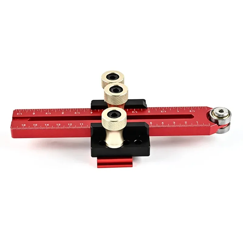 Adequado para ferramentas de alta precisão de serra de mesa de fixação de rasgo fina de 3/8 polegadas e 3/4 polegadas, 160mm/200mm guiado anodização CNC