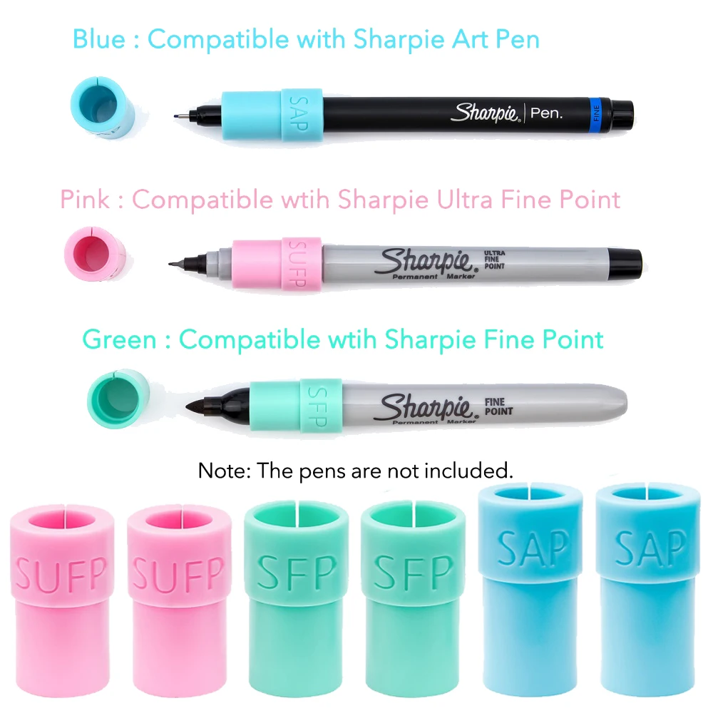 Pen Adapters Set Compatible Accessories for Maker 4/3/Maker/Explore 3/Air 2/Air Compatible with Art Pen Hand Craft Tool Supplies