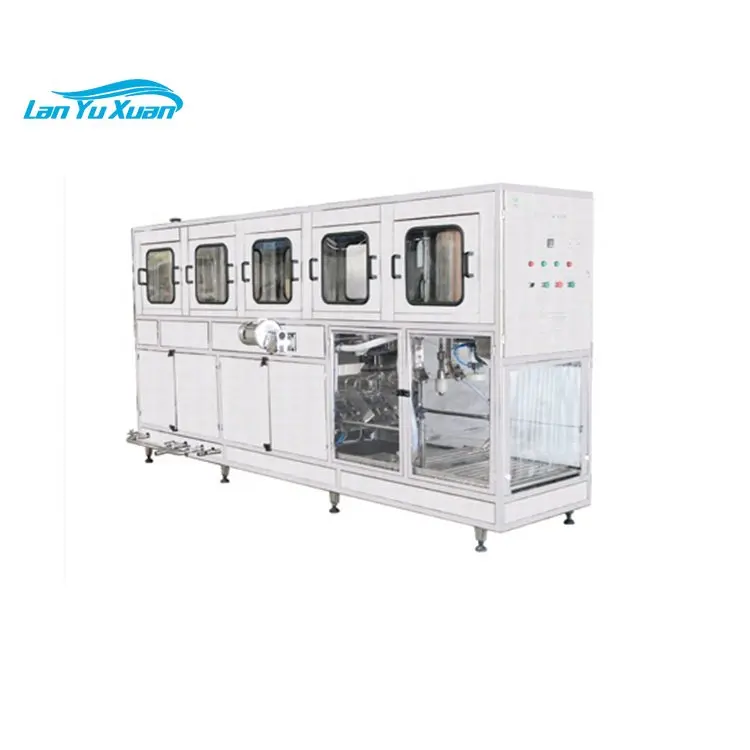 5 Gallon 3 In 1 Water Bottle Production Line Small Scale Water Rinsing Filling Capping Machine