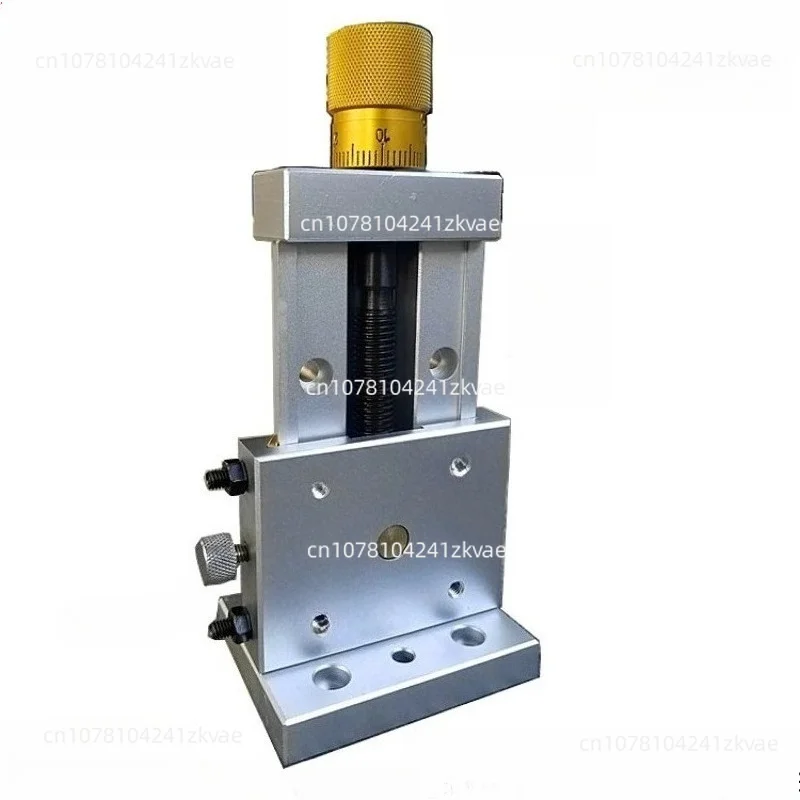 Precision Sliding Table Screw Sliding Table Worktable Aluminum Alloy Dovetail Groove Guide Rail