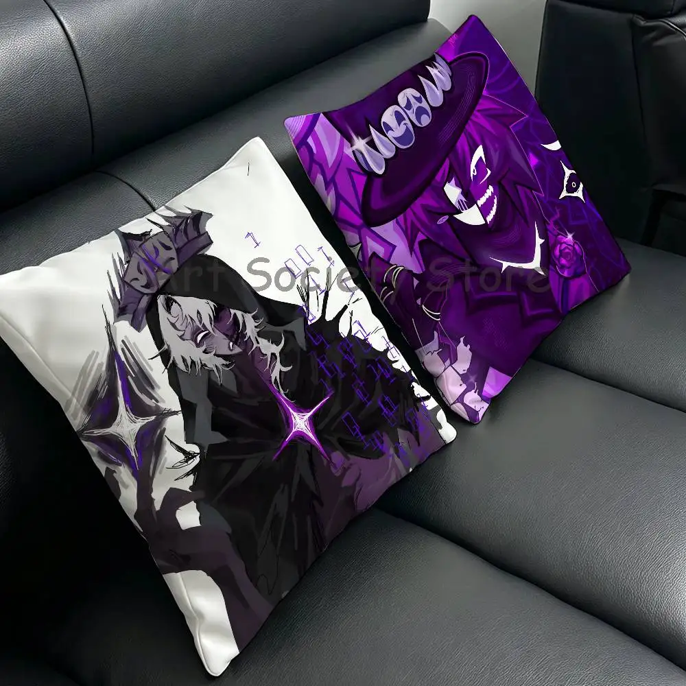 Noli F-Forsaken Fanart Pillow Case cute cartoon anime peripheralsBedroom Sofa Decorative Cushion Cover Soft Cushion Cover