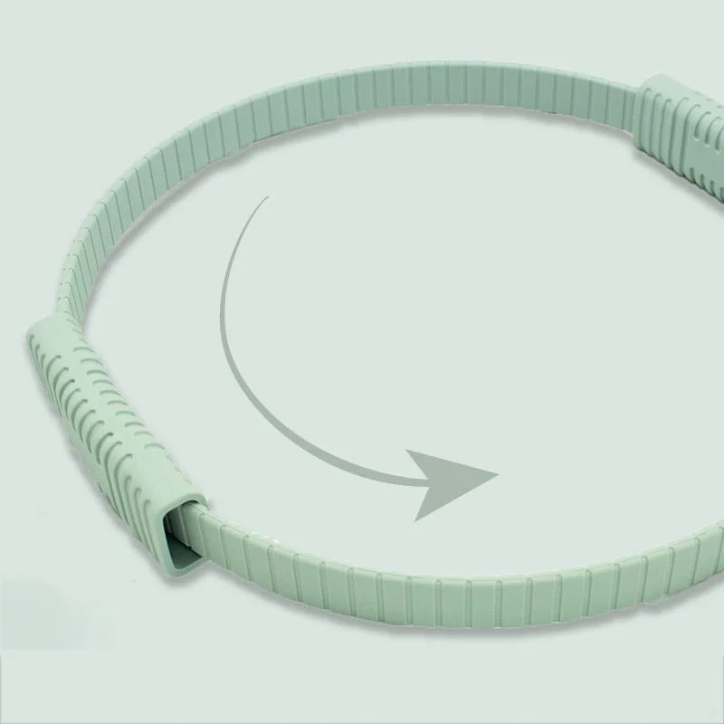 Silicone Pilates Ring Magic Circle Yoga Resistance Equipment