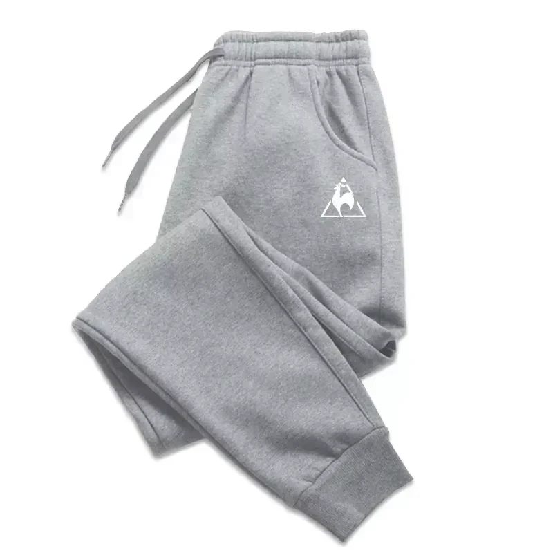 NewMen Bedruckte Sport-Jogginghose Mehrfarbige Elastische Kordelzug-Sweathose für Herren Herbst Winter Fitness Training Freizeithose – Detail 9
