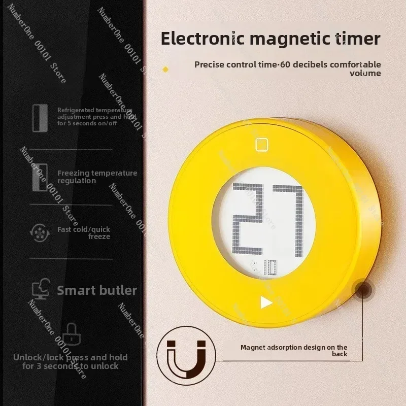 Aolan Kitchen Xin, kitchen timer, student question reminder, electronic timer, magnetic attraction timer timing