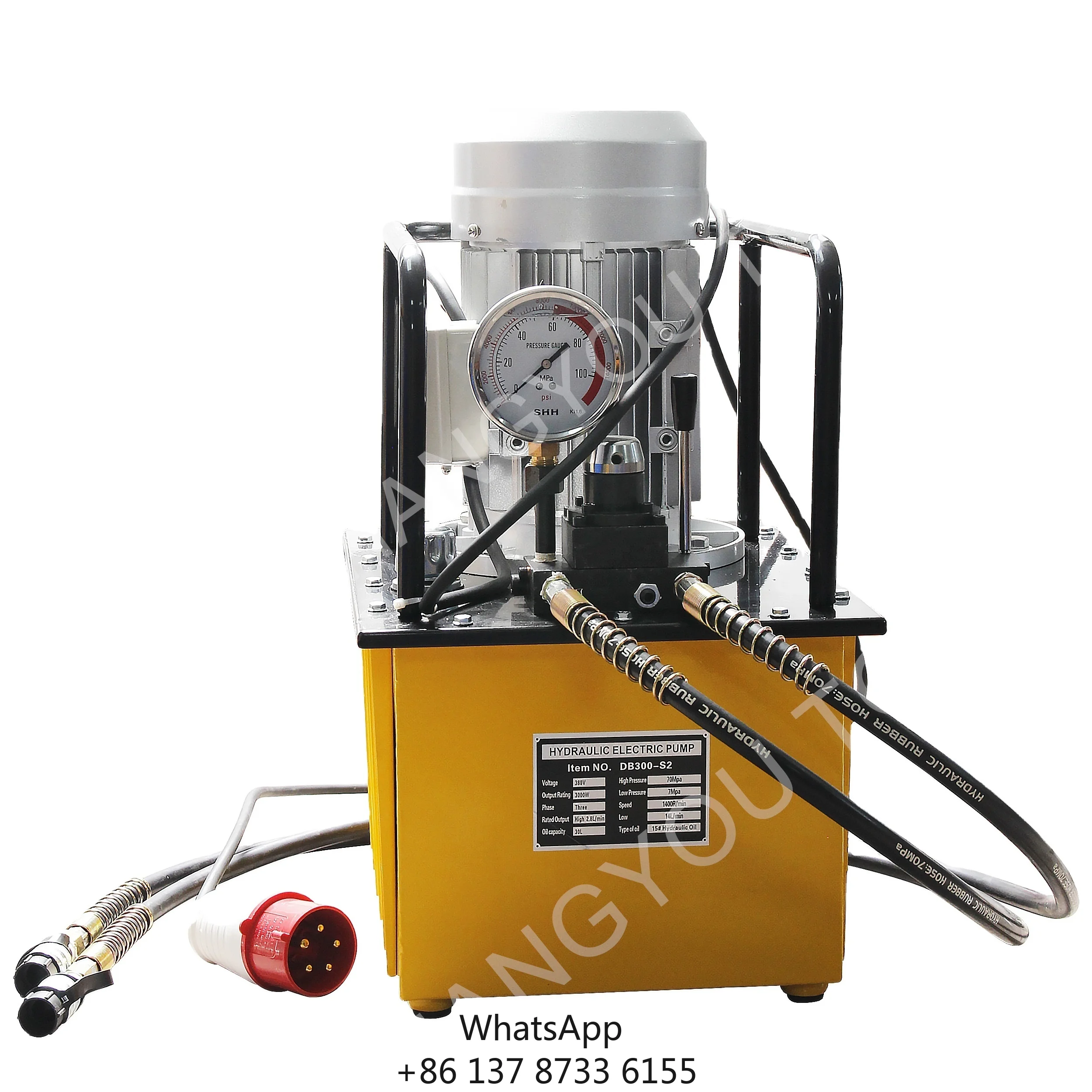 CHANGYOU Hydraulic Electric Pump Solenoid Valve 700 Bar DB300-S2