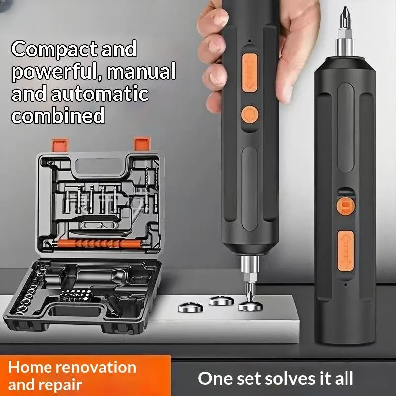 Electric Screwdriver Battery Rechargeable Cordless Screwdriver Powerful Impact