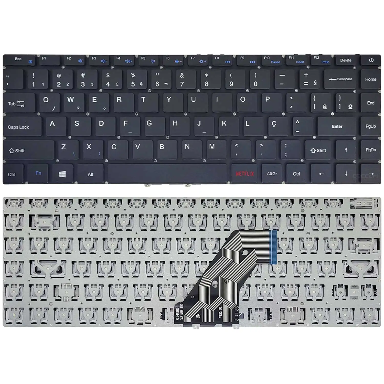 Compaq MB3181009, XK-HS121, YMS-0177-H, Presario CQ-27, Cq27, Pc814, Pc810 Keyboard For Notebook