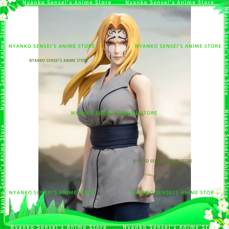 Rocket brinquedos godaime hokage tsunade ROC-009 naruto shippuden figura de ação anime modelos brinquedo boneca presente hobby colecionável em estoque