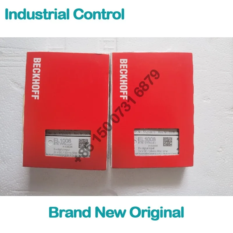 Beckhoff, EL1008, digital input, 8 channels, digital input module 24V DC
