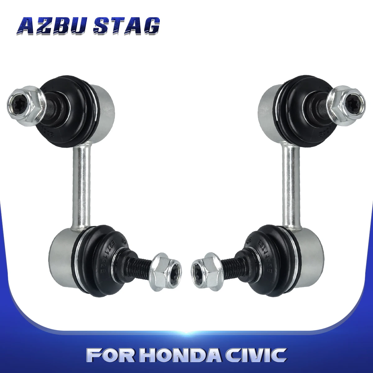 AzbuStag 2Pcs Front Left Right Sway Bar End Link Suspension Kit for HONDA CIVIC 2006 2007 2008 2009 2010 2011 51320SNAA02