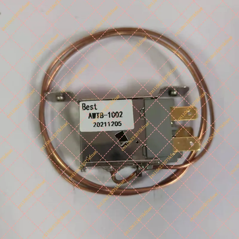 AWTB-1002 Capillary Thermostat Switch | Copper Tube Sensor for Air Compressor & Refrigerated Dryers
