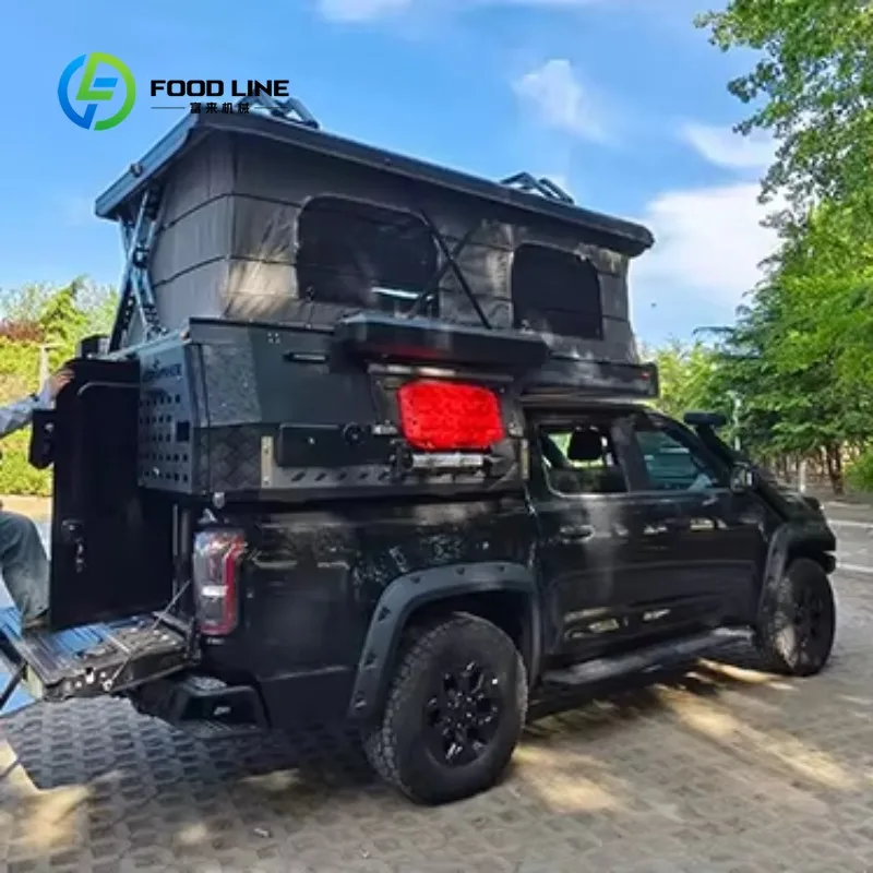 Customized Hard Shell Truck Bed Camper With Integrated Lighting And Storage System For Overlanding Bulk Order Save More