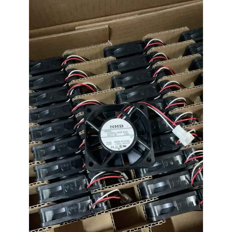 New Original NMB 2406KL-05W-B49 Cooling Fan for 24V DC Brushless Computer Case CPU Cooler Replacement Part High Quality