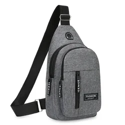 Borse a tracolla Messenger firmate borsa a tracolla impermeabile pacchetto diagonale zaino sportivo borse da viaggio da uomo borsa a tracolla USB