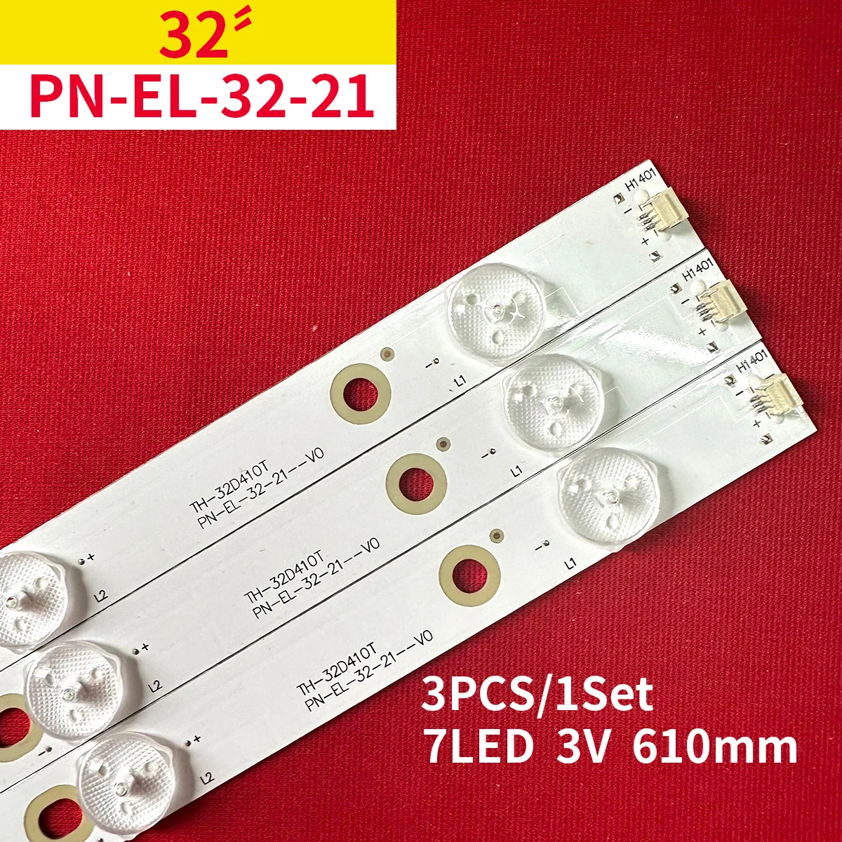 10set LED Strip For Tc-32a400b 32d400b Tc-32d400b Tc32e600b Tc32a400b Tc-32e600b Tc32s400 TH-32D410T TX-32ES400B TX-32FS500B