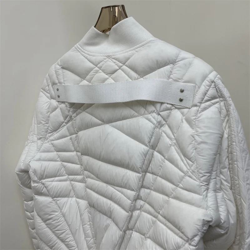 

Women's winter jacket Winter 2025 new 90 white goose down filling Women's down jacket Baseball collar warm thick coat down coats