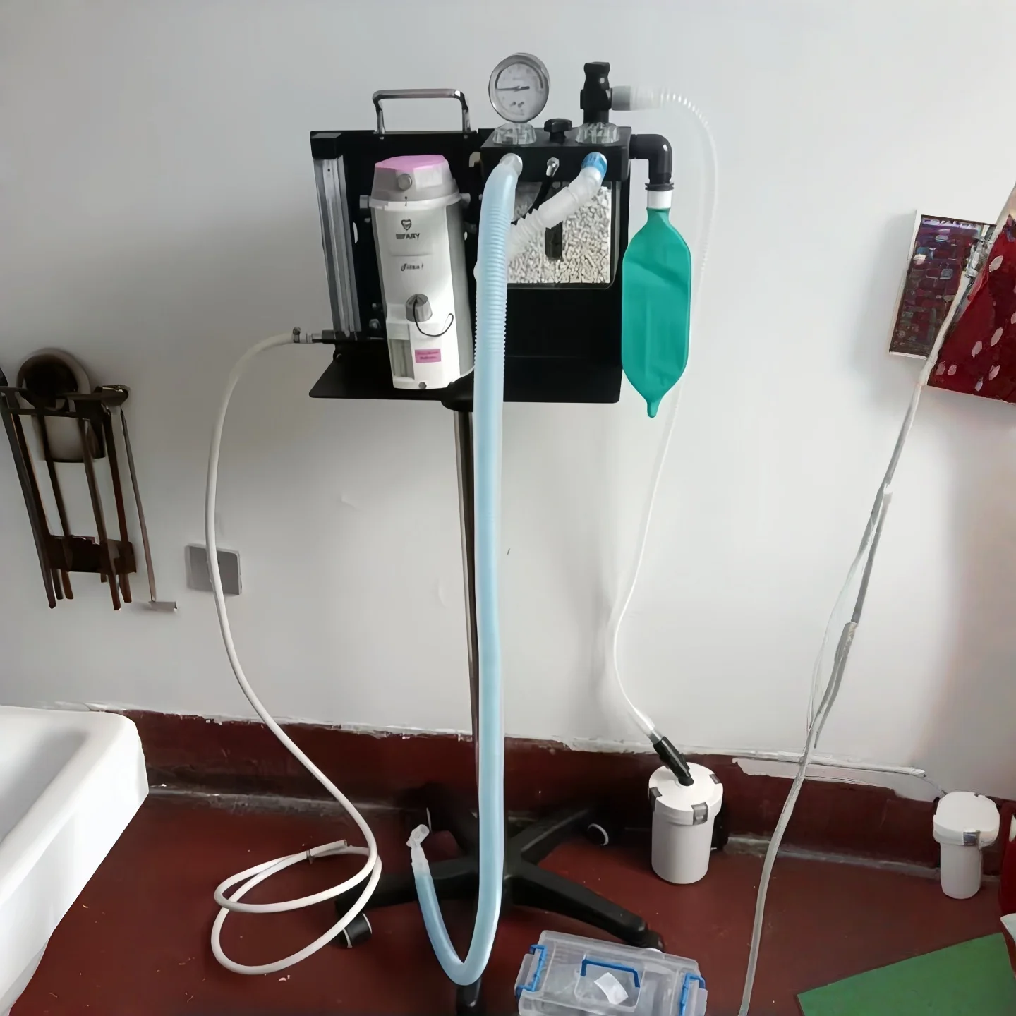 Animal Respiratory Anesthesia Machine, Pet Respiratory Anesthesia Machine, Small Animal