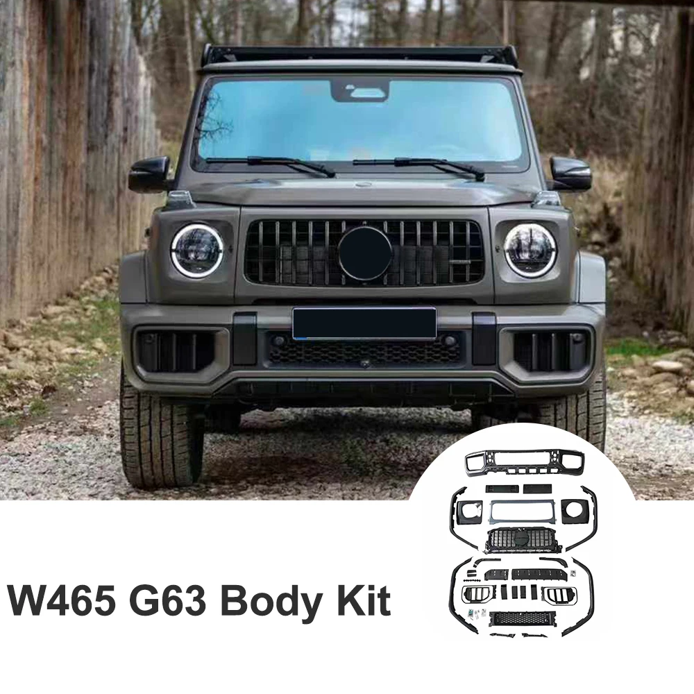 

New Arrival For G-Class W463A W464 Upgrade To W465 G63 Look Body Kit 2019-2024Y Front Bumper for G500 G350D G400D