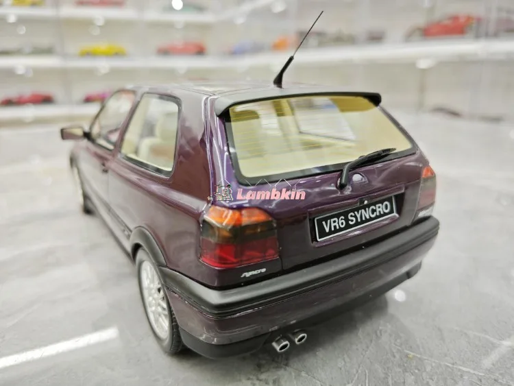 OTTO 1:18 For Golf Generation 3 III VR 6 1995 GOLF Limited Edition Simulation Car Model Doors could not open