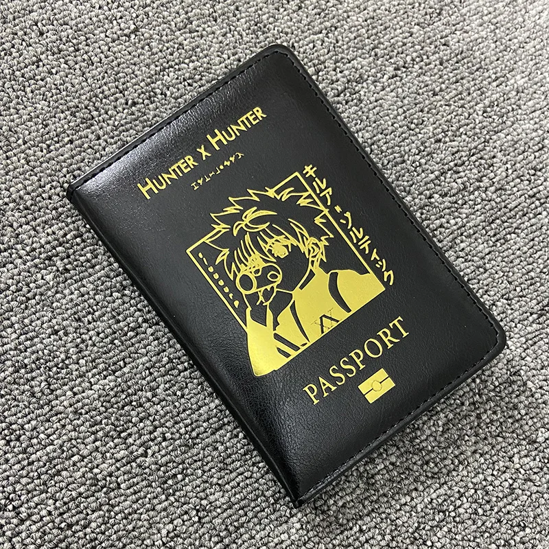 Anime Hunter X Hunter Passport Cover Anime Travel Passport Holder