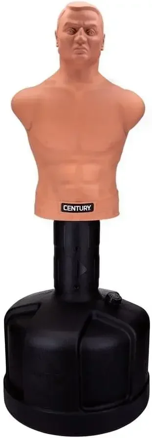 Punching Bag Stand Adult | Freestanding Kickboxing and MMA Trainer | Head & Torso Mannequin | Adjust Up to 78