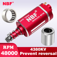 NBF 5.0 4380KV 480 Brushless DC Motor For Water Gun Gel Ball Guns Custom Airsoft Parts With Aqila Toys Soft Bullet Gun DIY Toy