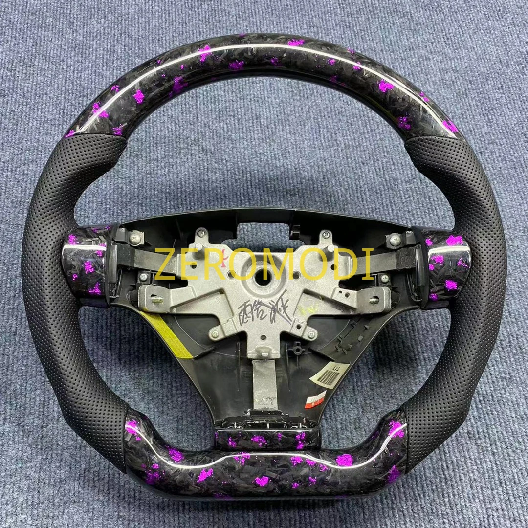 

Carbon Fiber Flat Bottom Steering Wheel For Hyundai Tiburon Coupe 2 II