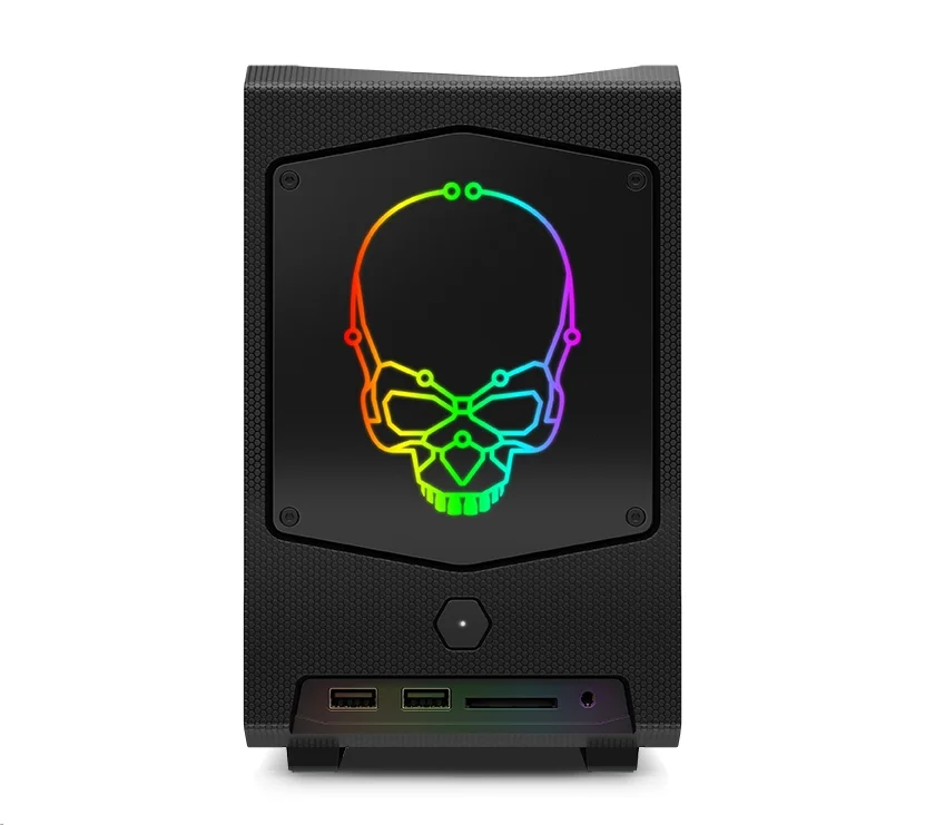 Komputer Game Intel Beast Canyon NUC11BTMi7/I9 ITX Host I9-11900KB Mendukung Kartu Grafis Khusus Tanpa Memori Host Mini