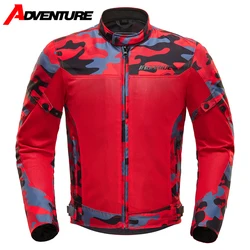 Motorcycle Jacket Men's Motorbike Coats Waterfroof Motorcyclist Jackets Biker Jacket Motocross Riding Clothes Breathable Man