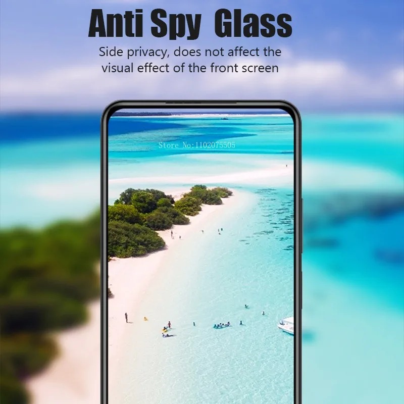 4Pcs Anti-Spy Screen Protector For Redmi Note 13 12 11 10 Pro 9 8 Plus 5G Privacy Tempered Glass For Redmi 10C 10 9A 9C Note 11S