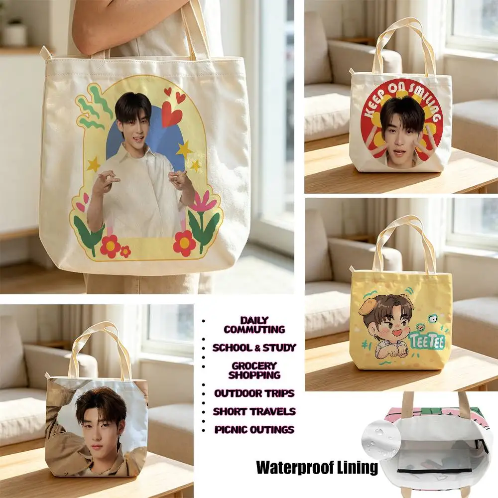 TeeTee BL-TV D-Duang With Youu-u Storage Bags Waterproof Canvas bags suitable for going to class, shopping, gifts, and commuting