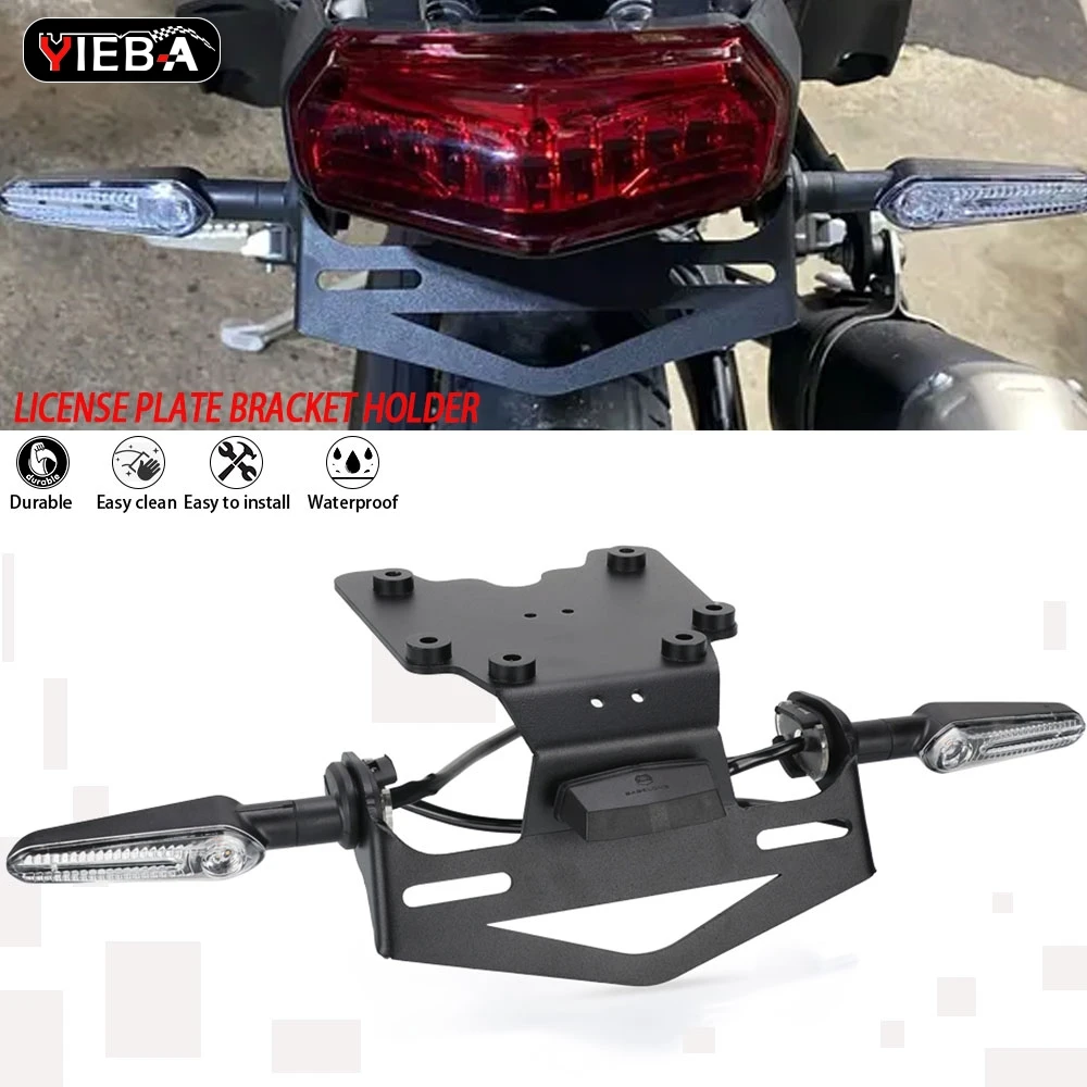 

2025 XTZ700 Tenere700 Rear Tail Tidy Kit For Yamaha Tenere 700 Rally 2019 2020 2021 2022 2023 2024 License Plate Holder Bracket