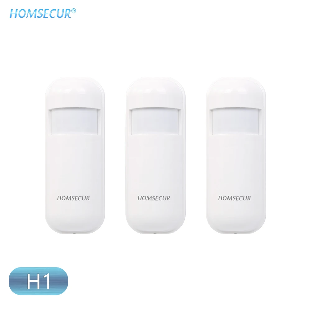 

HOMSECUR 3PCS Wireless PIR Motion Detector H1 For 433MHz Home Security Burglar Alarm System