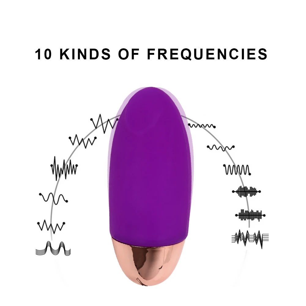 여성 자위 진동 계란 클리토리스 질 자극기, G 스팟 마사지 섹스 토이, 10 속도 진동기, 성인 제품